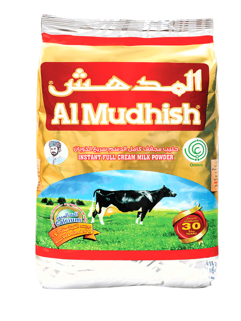 Instant Whole Milk Powder AL MUDHISH 6 x 2,5 kg