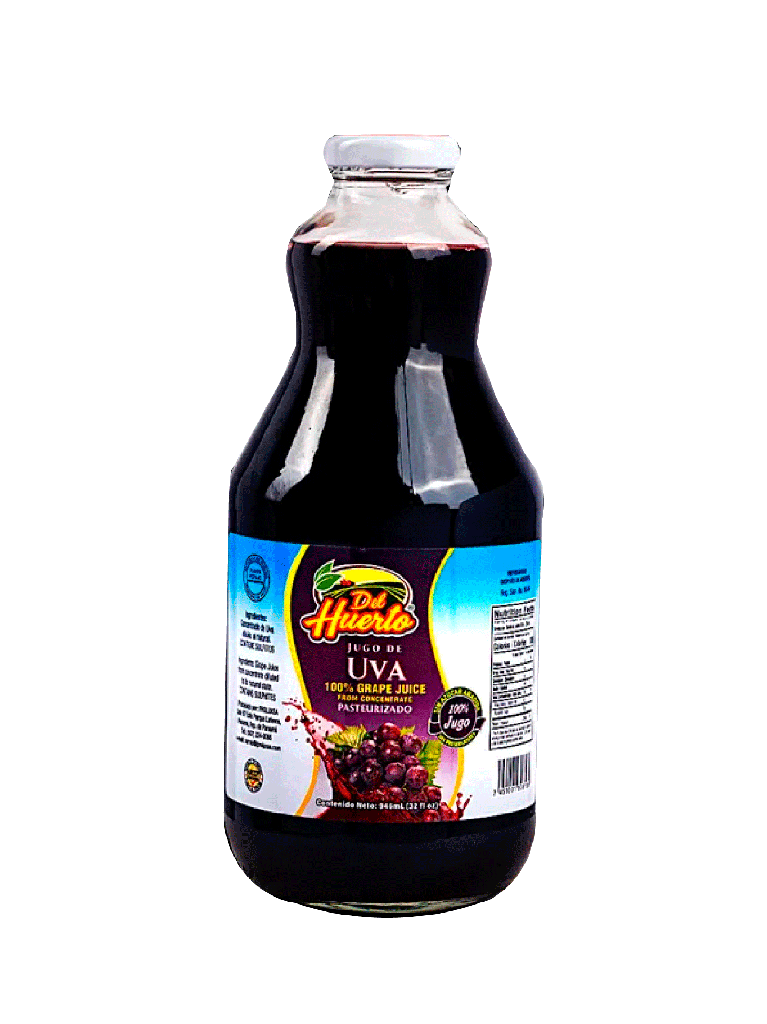  Grape Juice Glass DEL HUERTO  12 x 946 ml 32 oz