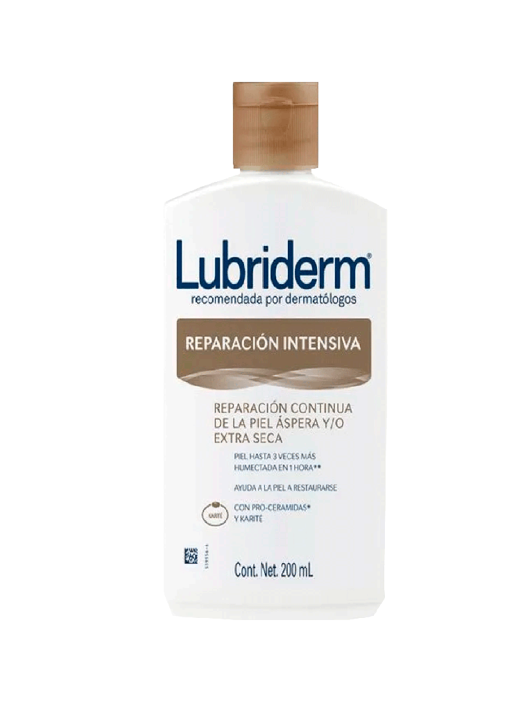 Loción Corporal Reparación Intensiva LUBRIDERM 200 mL
