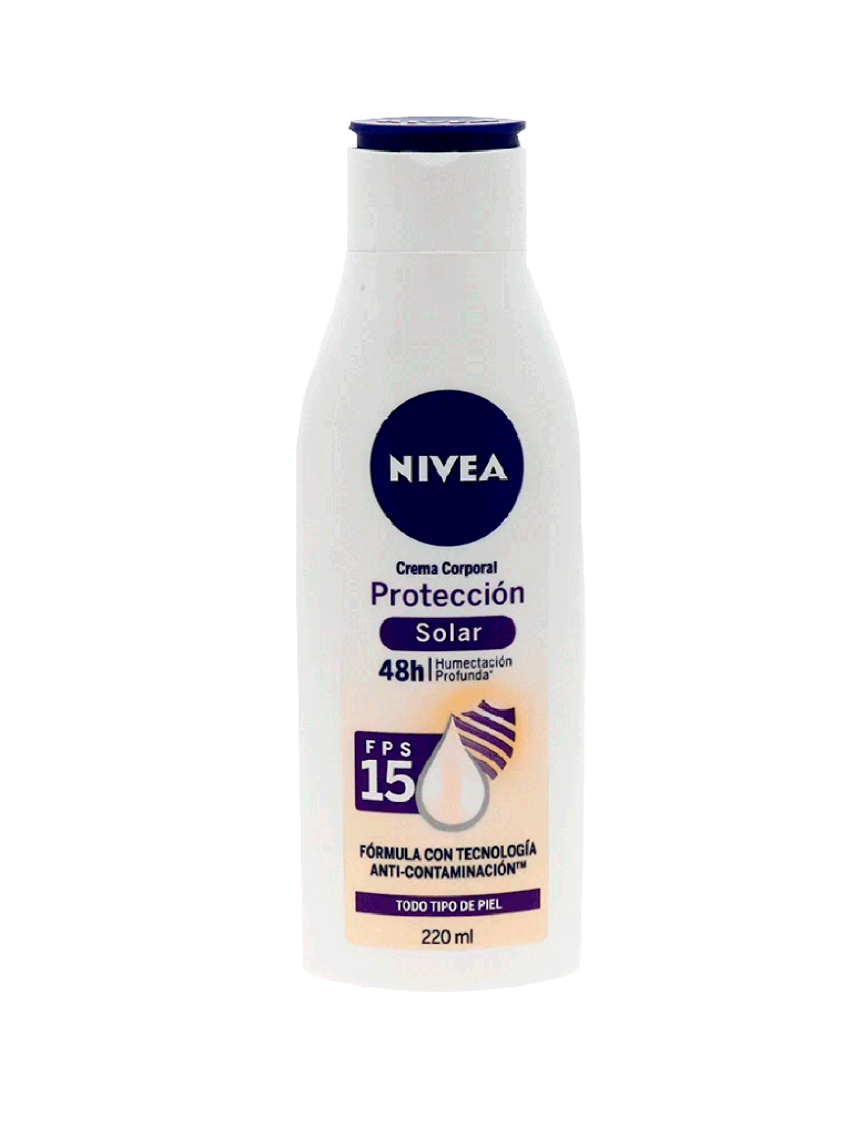 Loción Corporal  BODY MILK Protección UV NIVEA  12 x 220 mL 