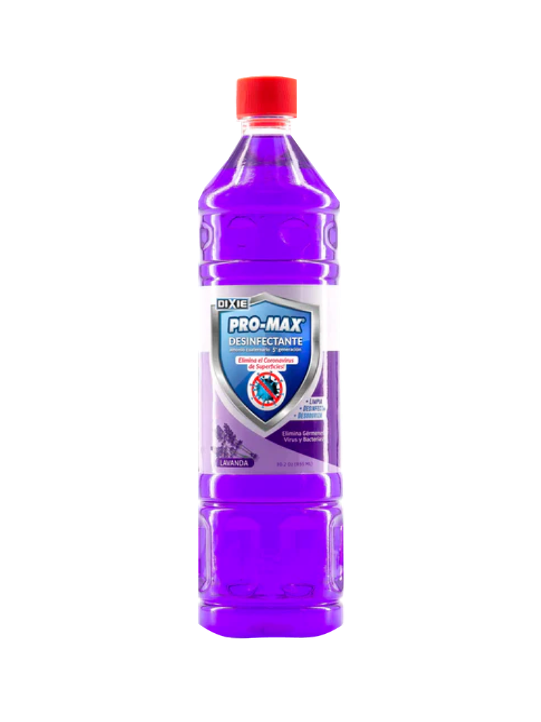 Desinfectante 5ta Generación con Fragancias Lavanda PROMAX 12 x 895 mL 30 oz 